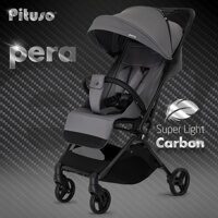 Коляска прогулочная Pituso Pera рама carbon / Grey Taupe